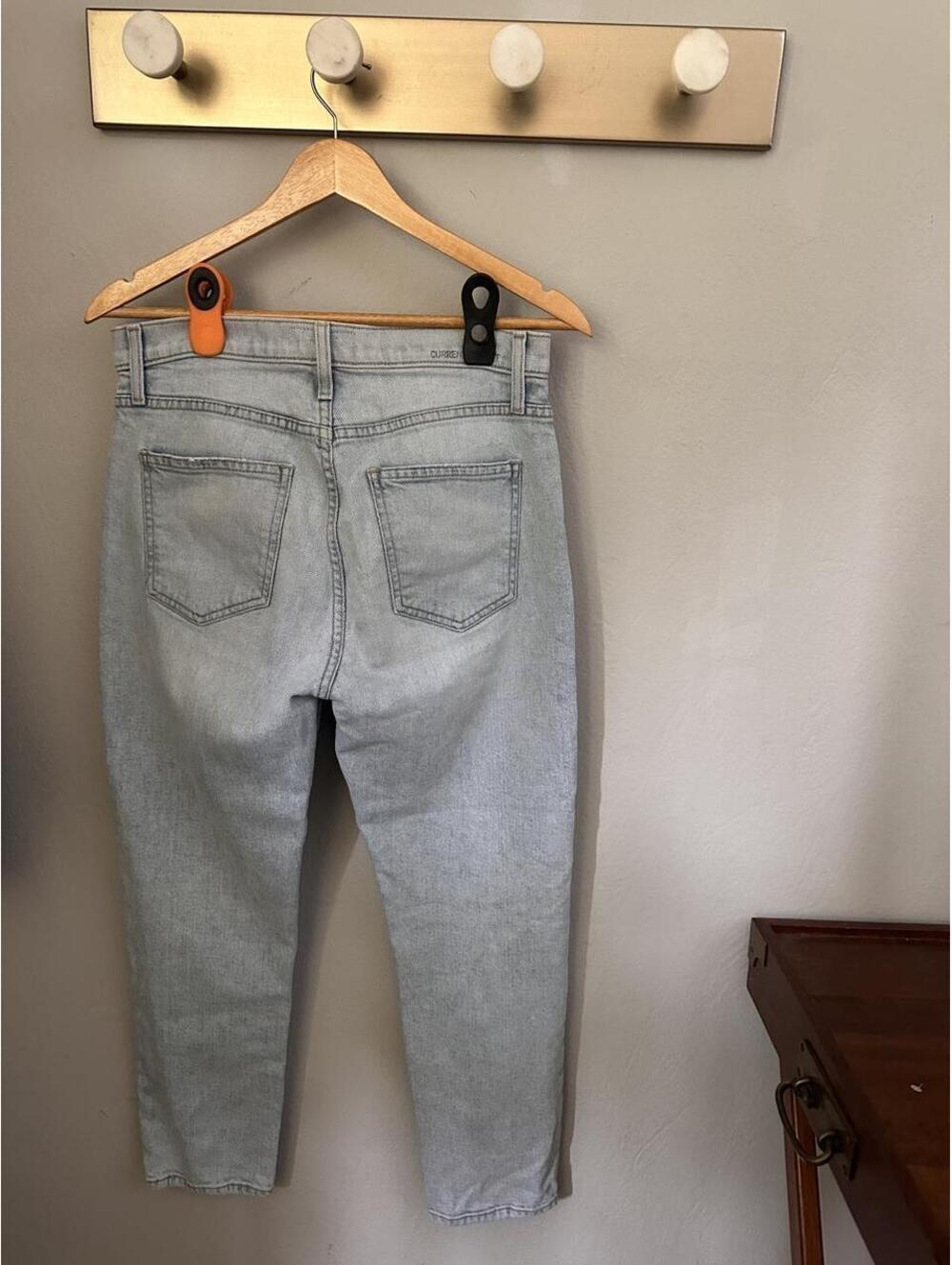 Current/Elliott Women's Blue and Grey Jeans